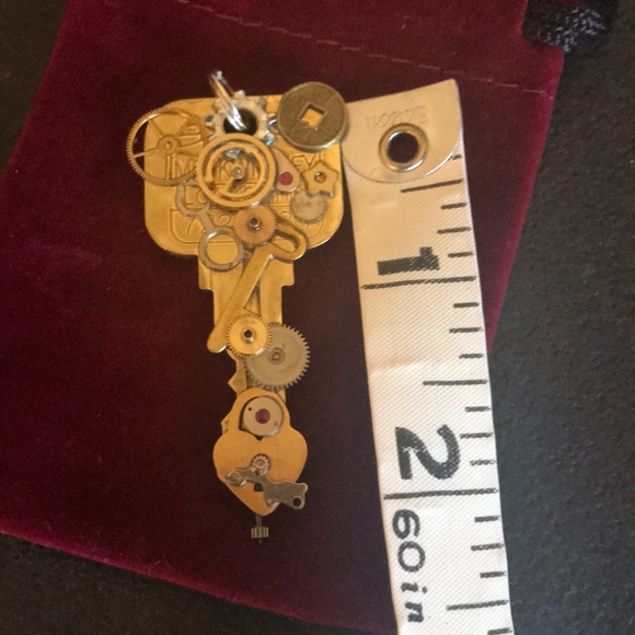 Steampunk pendant - Picture 3 of 4